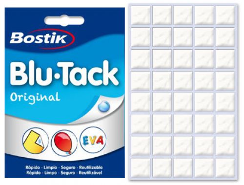 Massa adesiva blu-tack da bostik, paramultip. aplicacoes. , Bostik , 28034 , 8412663660330